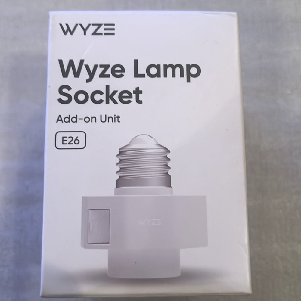 WYZE Lamp Socket‎ Add-on - New In Box